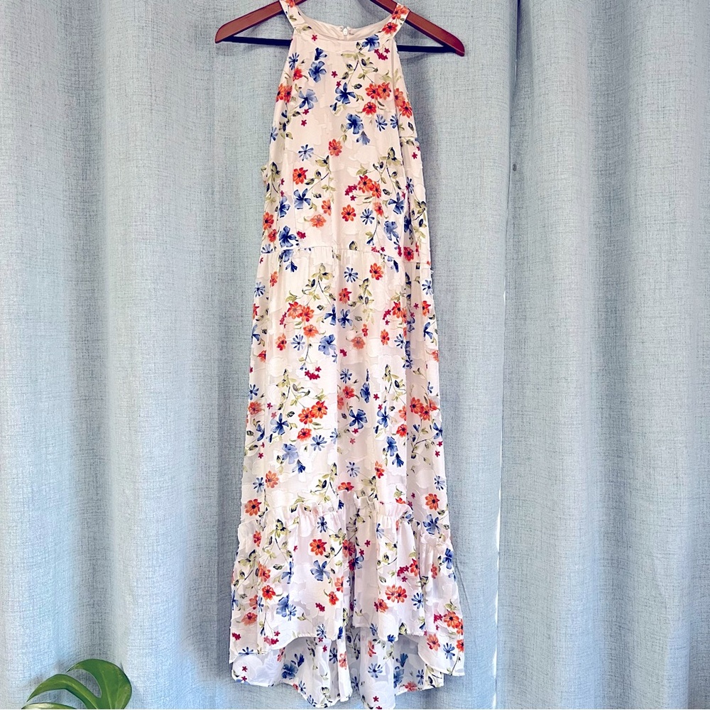 Floral Sleeveless Elle Maxi Dress